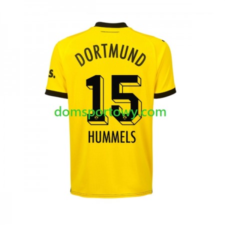 Koszulka Borussia Dortmund Mats Hummels 15 Domowe Koszulki Piłkarskie 2023-2024 Krótki Rękaw